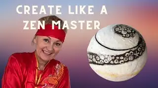 HOW TO Create a unique Moon-SHAPED  clay bowl in 6 EASY steps #potterylove #potteryart #clay #taichi