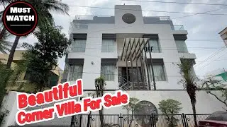 📞 9866000086   - Corner Villa - Beautiful & Spacious Triplex Villa for sale in hyderabad