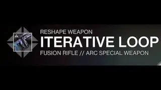 God Rolls for Iterative Loop PVP/PVE Crafting Guide