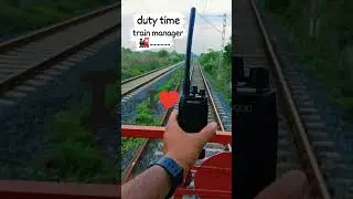 Duty Time 🔥 #Train Manager#hardwork #rrbntpc #ssccgl #sscchsl2025 #rrbntpc