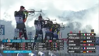 Biathlon 2023/24  - Première victoire de la saison pour Johannes Boe sur la poursuite à Hochfilzen