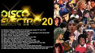 DISCO ELECTRO 20 Various Original Artists 1977-2004 electronic disco hi nrg dance classics 70s & 80s