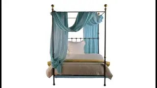 Iron Bed Canopy Assembly Tutorial