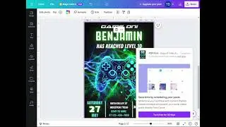 Tutorial on how to print two invitations on one page