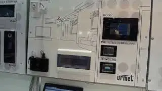Urmet стенд с умным домом, IP домофонами и камерами