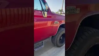 Duramax frame swapped square body crew cab short bed #k10 #k5javi