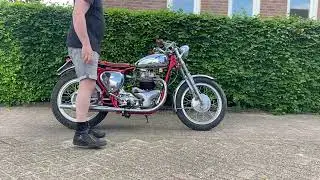 BSA A10 Golden Flash 1956 CUSTOM BUILD, ELECTRICAL START!