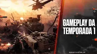 GAMEPLAY EXCLUSIVA da SEASON 1 do BATTLEFIELD 6: novos mapas, armas e muito mais!