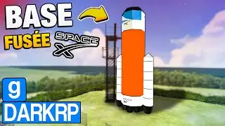 BASE Fus&eacute;e SpaceX: La Base Cosmique contre la Police! 🌠👮&zwj;♂️ GMOD DarkRP
