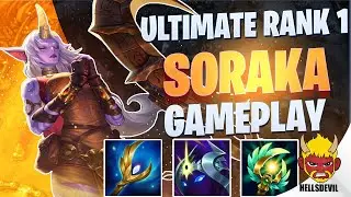 WILD RIFT | ULTIMATE RANK 1 SORAKA GUIDE + Gameplay | Challenger Soraka Gameplay | Guide & Build