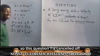 Calculations on motion [Study 1] physics.