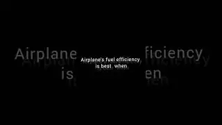 #aircraft#fuel#efficiency#highaltitude#factshorts#knowledgefacts#aviationdaily#aviationknowledge