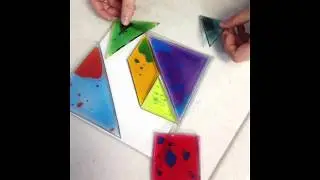 Busy Fingers Tangram Gel Puzzle