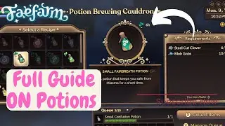 full guide on potions #faefarm #cozygaming