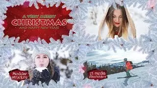 Dynamic Chrismas Slideshow [AE,Pr Project]