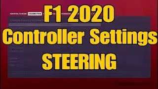 F1 2020 Controller Settings - Steering.