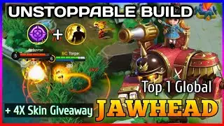 🔴 UNSTOPPABLE !! JAWHEAD BEST BUILD 2020 - TOP 1 GLOBAL JAWHEAD MOBILE LEGENDS