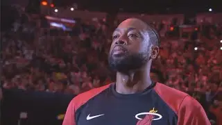 Dwyane Wade AMAZING Tribute During His Final Miami Heat Game!