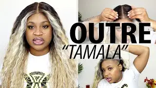 Outre Perfect Hairline Synthetic Glueless 13X6 HD Lace Front Wig - TAMALA |EBONYLINE.COM