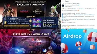 EP1 evermoon game nft 5v5 moba (สร้างโดยคนไทย) Airdrop free (รับเงินฟรี)