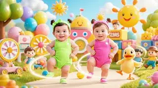 Duty Duty Dam Dam de de | Cute and Colorful Games, Dance and Drawing for kids