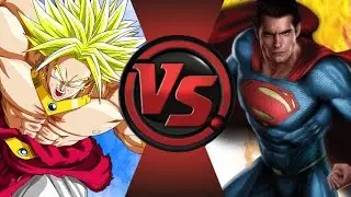 BROLY vs SUPERMAN! Cartoon Fight Club Episode 47