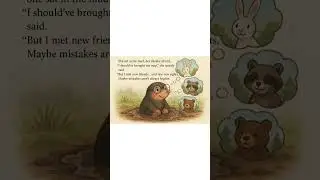 Kids Story Read-Aloud: Milly's Digging Adventure Part 3!! 🐾 🕳️ 🪱#WiddleKiddle #kidscartoons #shorts