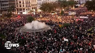 WATCH: Mass Protests in Valencia &ndash; Crowds Demand Leader&rsquo;s Resignation After Deadly Floods | AC15