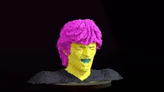 Voxel Crazy Head transforms into an avatar for Metaspace.game