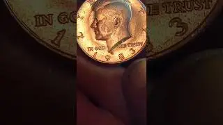 1983 P Kennedy half dollar 😲#coincollecting