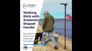 Walking Stick with Anatomic Shaped Handle