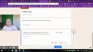 Using Google Forms to get feedback from parents/students