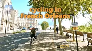 Orléans in 4K 🇫🇷 | France POV Bike Ride