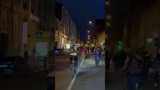 Night madness in Kharkov. #kharkiv #kharikiv #cycling #war #mutualsubscription