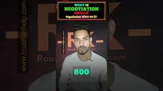 What is negotiation skills |  negotiation skills | by Roushan Krishmani #shorts #viral