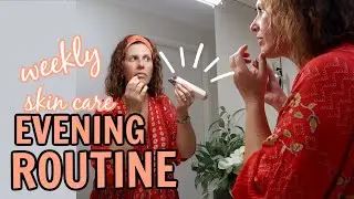 Sunday night teacher routine 2021 // my current weekly skin care routine
