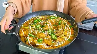 Lahori Chicken Karahi Restaurant Style by Cooking With Passion, Easy Chicken Karahi, Chicken Gravy