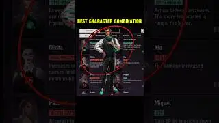 CS rank Best Combination 2025 | Best Character Combination in Free Fire | Best Combination
