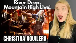 Vocal Coach Reacts: CHRISTINA AGUILERA- River Deep, Mountain High (Rock and Roll Hall of Fame 2021)