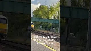 LNER Intercity Class 225 Passing Hatfield Railway Station