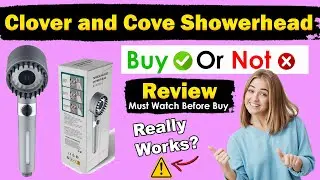 Clover & Cove Shower Head Review | Worth Buying or Not? | Does It Worthy?