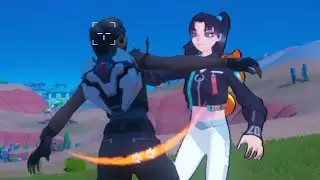 Zoe Clash be chasing the thicc girls! - Fortnite Mainframe Break Starter Pack Anime Skin Gameplay!