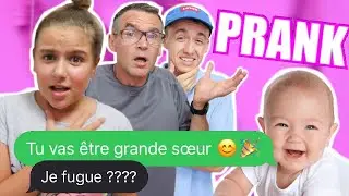JE VAIS AVOIR UN PETIT FRÈRE ! - PRANK