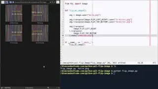 How to flip / mirror an image in Python using PIL?