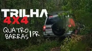 PAJERO TR4 | Trilha 4x4 em Quatro Barras/PR