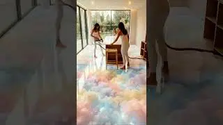 INSANE CLOUD EPOXY FLOOR