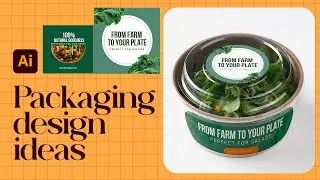 Trendy Packaging Design Ideas 2025 | Adobe Illustrator Tutorial