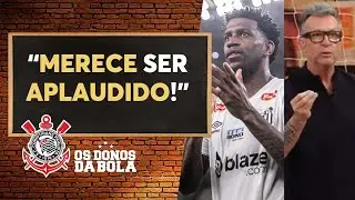 Neto faz apelo &agrave; torcida do Corinthians para acolher Gil, do Santos, em reencontro: &lsquo;&Iacute;dolo&rsquo;