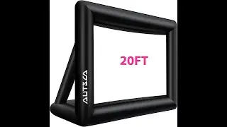 AUTSCA 20ft Outdoor Movie Screen Review - Pros & Cons - AUTSCA Outdoor Movie Screen