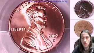 Coin Video of 2002 D Lincoln Memorial Cent PCGS MS 68 RD 38298069 Video